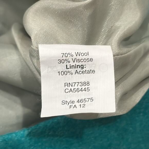 J.Crew Women's The Pencil Skirt Wool Blend Emerald Green Size 12 - Picture 8 of 8